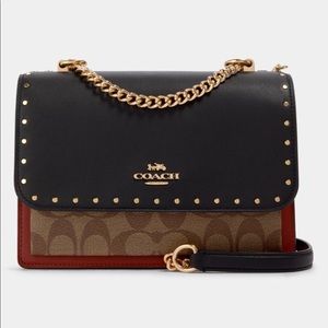 Coach Klare Crossbody W Snake Embossed Leather